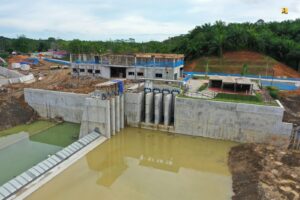 Bendungan Sepaku Semoi Beroperasi pada Agustus
