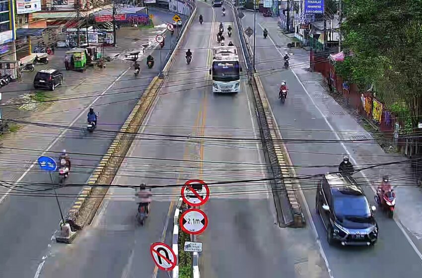 Situasi jalan di kota Samarinda