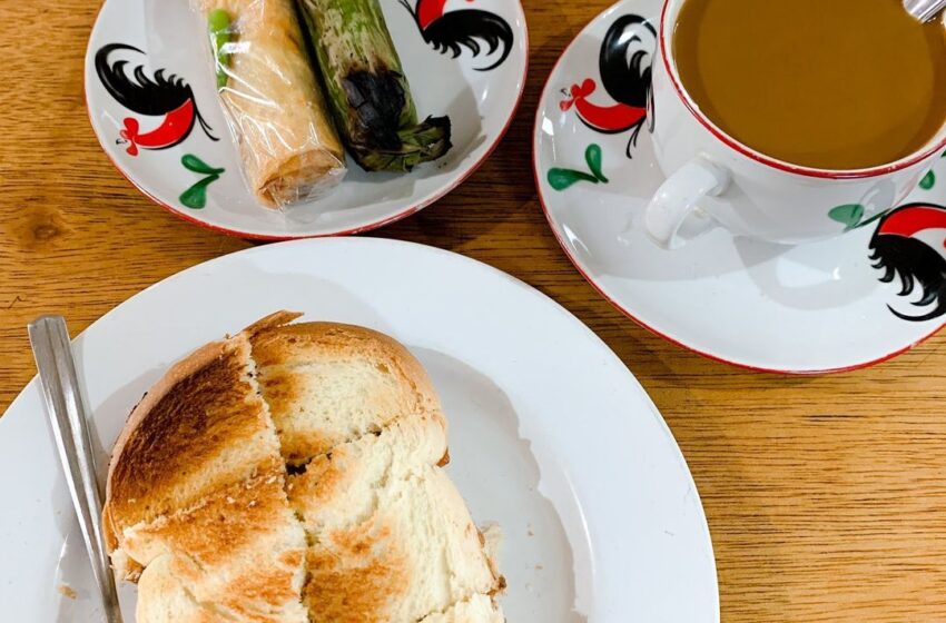 Menu sarapan dari Kedai Kopi Nam Min yang menggugah selera. (Foto: Instagram/secretofchoco)