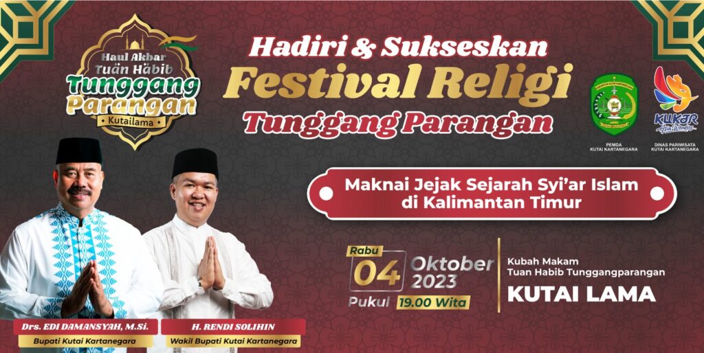 Haul Akbar Tuan Habib Tunggang Parangan Penyebar Islam Pertama di Kutai
