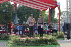 Apel Gabungan Gelar Pasukan Operasi Mantap Brata 2023 – 2024