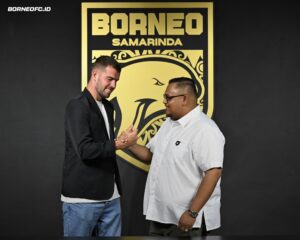 Wiljan Pluim Resmi Perkuat Borneo FC Samarinda