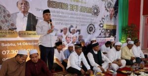 Asisten I Hadiri Peringatan Maulid Nabi Muhammad SAW dan Peresmian BPU Desa Separi