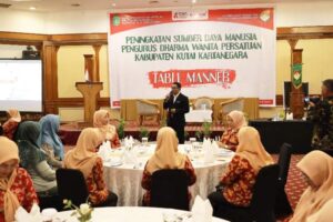 DWP Kukar Gelar Table Manner untuk Meningkatkan SDM Anggota