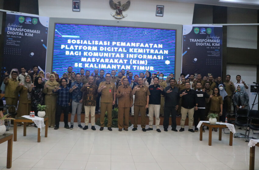 Peserta workshop transformasi digital di Kalimantan Timur