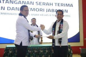 Sertijab Kepala LPKA Kelas II Tenggarong dan Pengantar Purna Bhakti H. Husni Thamrin