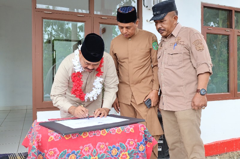 Gedung Baru SMP SPT Separi Diresmikan, Komitmen Kukar Idaman Tingkatkan Kualitas SDM