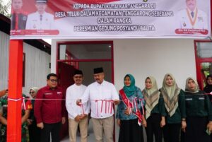 Bupati Kukar Resmikan Posyandu Cempaka di Teluk Dalam