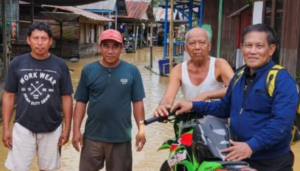 Lima Wilayah di Loa Kulu Terendam Banjir, Camat Aktif Pastikan Kondisi Masyaraka