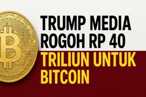 Trump Media Rogoh Rp 40 Triliun Beli Bitcoin