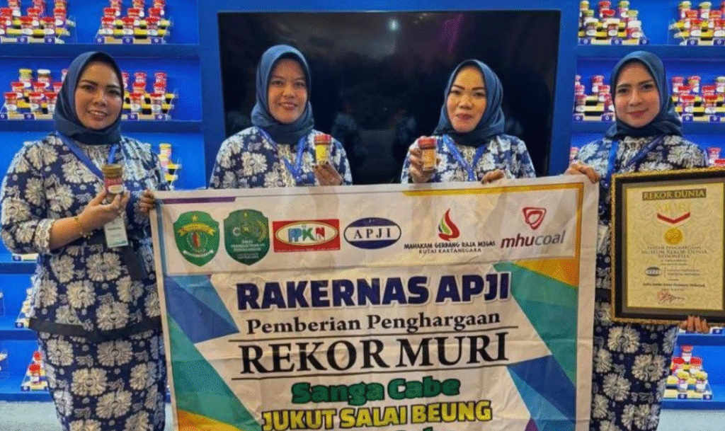 Dua Varian Sambal Khas Kukar Tembus Rekor MURI, Bukti Ekraf Lokal Punya Daya Saing Nasional