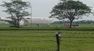 Pesawat Saudi Airlines SV 5688 Diancam Bom, Mendarat Darurat di Kualanamu