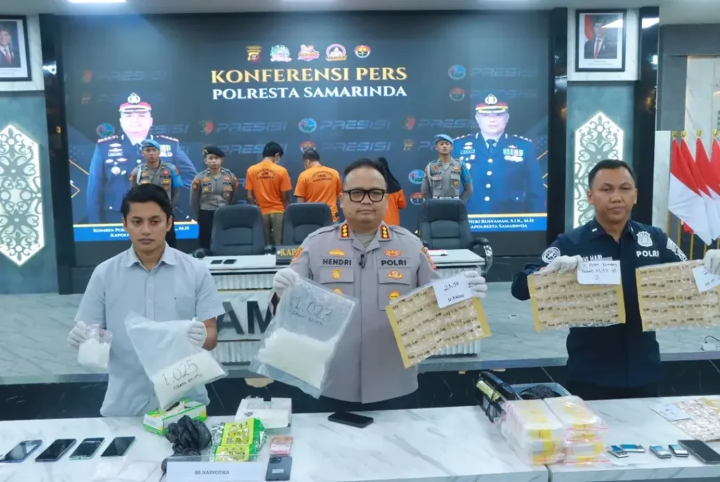 Residivis Balikpapan Beli Ganja Lewat Instagram dari Lapas, Polisi Sita 1 Kg Barang Bukti