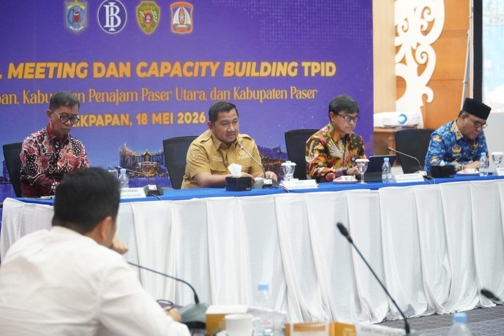 Bupati PPU Mudyat Noor dalam HLM TPID bersama Bank Indonesia Balikpapan membahas pengendalian inflasi dan ketahanan pangan