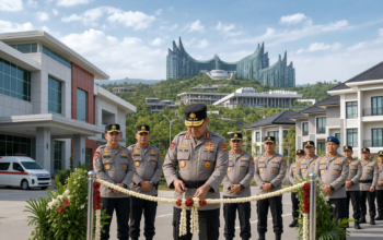 Ilustrasi Kapolri meresmikan fasilitas pendukung keamanan IKN di Samarinda dan PPU