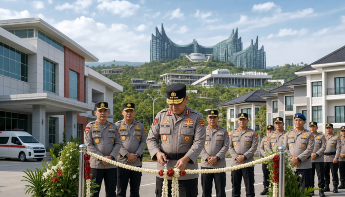 Kapolri Resmikan Aspol Samarinda, RS Bhayangkara, dan Rusun PPU untuk Pengamanan IKN