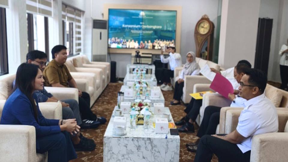 Audiensi Gerbangtara bersama Pemkot Balikpapan untuk penguatan SDM dan kolaborasi pembangunan kawasan penyangga IKN