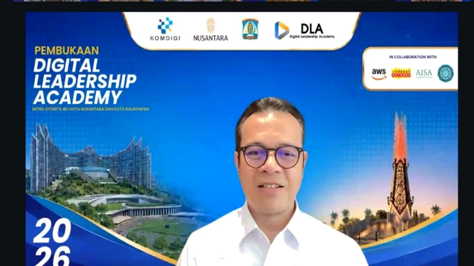 Wamen Nezar Patria membuka Digital Leadership Academy untuk mitra Pemkot Balikpapan dan Otorita IKN sambil menyoroti layanan publik berbasis AI.