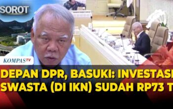 Basuki Hadimuljono memaparkan investasi swasta IKN dalam rapat dengan DPR pada Juni 2026