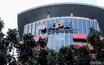 Gedung KPK untuk ilustrasi pemeriksaan Bupati Penajam Paser Utara Mudyat Noor dalam perkara TPPU Rita Widyasari.