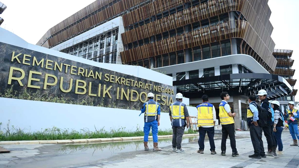 Ilustrasi kawasan IKN terkait rancangan RKP 2027 dan investasi BUMN