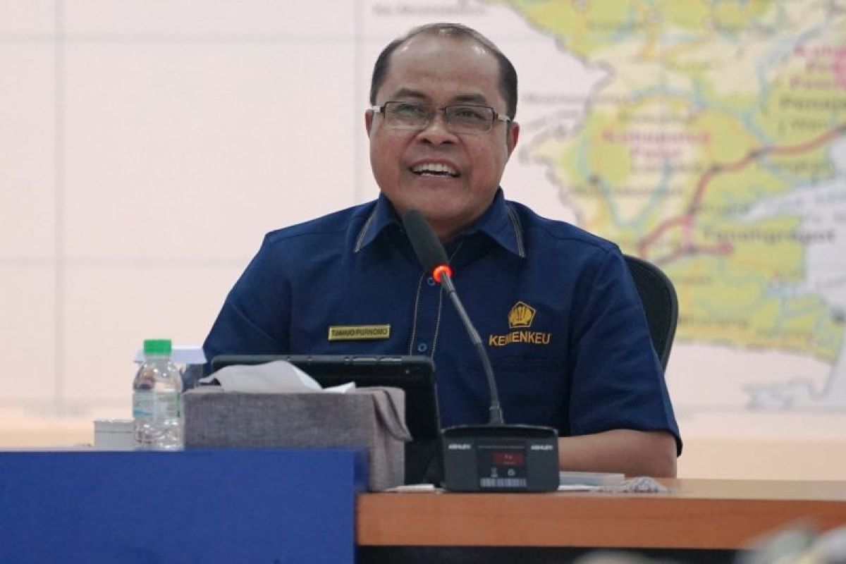Tjahjo Purnomo memaparkan realisasi belanja pemerintah pusat di Kaltim yang didominasi pembangunan infrastruktur IKN