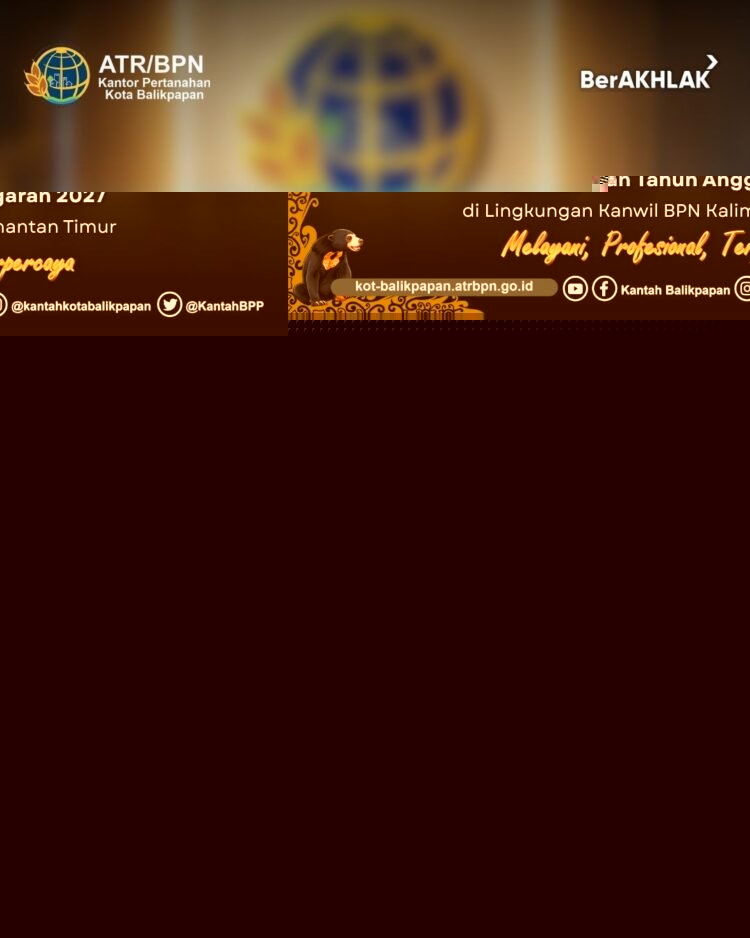Kantor Pertanahan Balikpapan mengikuti penyusunan RKA-K/L 2027 di Samarinda