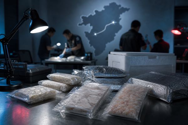 Ilustrasi Polda Kaltim membongkar jaringan narkoba Balikpapan-Samarinda dengan paket frozen food