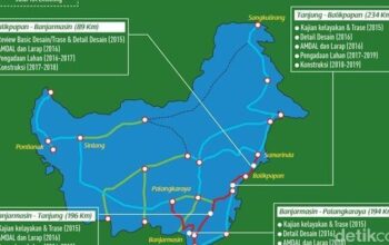 Kemenhub Kaji Trase Kereta Trans Kalimantan, Apa Dampaknya ke IKN?
