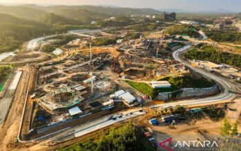Pembangunan Gedung MK dan KY di IKN capai 12,41 persen