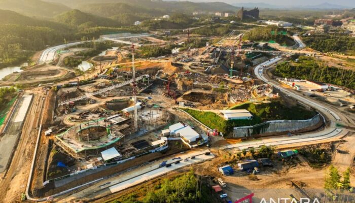 Gedung MK dan KY di IKN Capai 12,41 Persen, Target Rampung Desember 2027