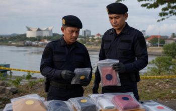 Polres PPU Ringkus Dua Pria, 12 Paket Sabu Disita di Penajam