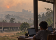 Kabut Asap Sepaku Memburuk, Sekolah Dekat IKN Terapkan PJJ
