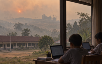 Kabut Asap Sepaku Memburuk, Sekolah Dekat IKN Terapkan PJJ