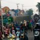 Truk Diduga Rem Blong Tabrak Motor di Km 1 Balikpapan